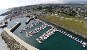 Aerial Photograph of Greystones Harbour Marina